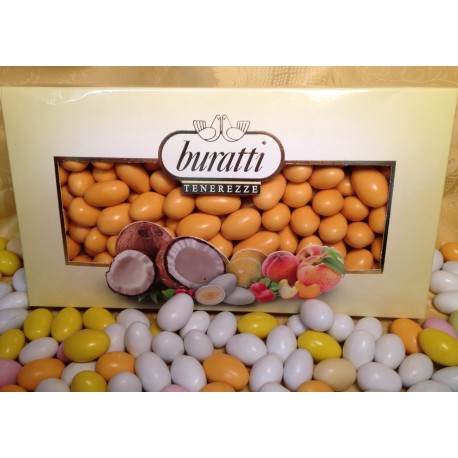 Confetti Arancio Tenerezze di Cioccolato Gusti Assortiti Buratti