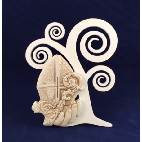 Albero Della Vita Legno Con Simbolo Cresima Ceramica Cose Belle Maistrello Snc Shop On Line