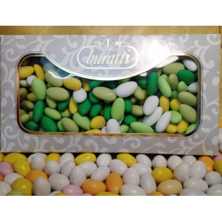 Confetti Mandorla Colorati Quattro Stagioni Buratti