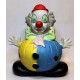 Salvadanaio clown ceramica