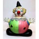 Salvadanaio clown ceramica