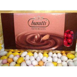 Confetti Tenerezze di Cioccolato Colore Rosso Buratti