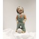 Statuine bambini in stonelite brillantinate